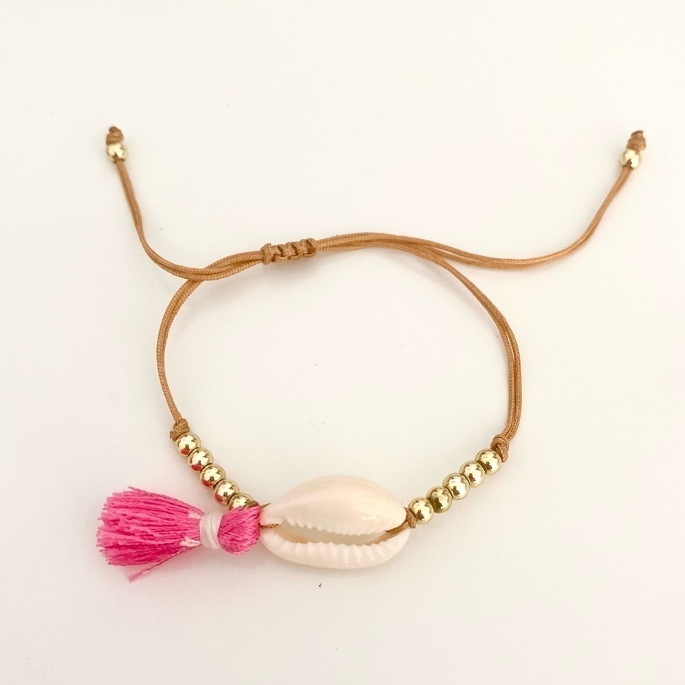 stackable shell bracelet